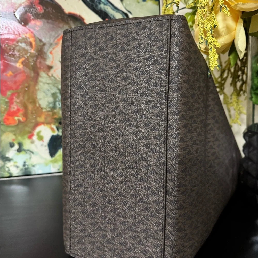 Michael Kors Dark Brown Signature Tote